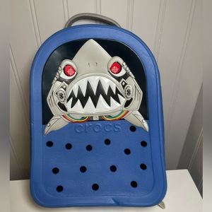 CROCS Robot Shark Mini Backpack Blue